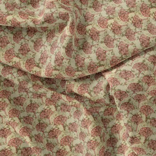 Flower Block Allover Digital Printed Fabric - Polyester, Weightless 110 CM